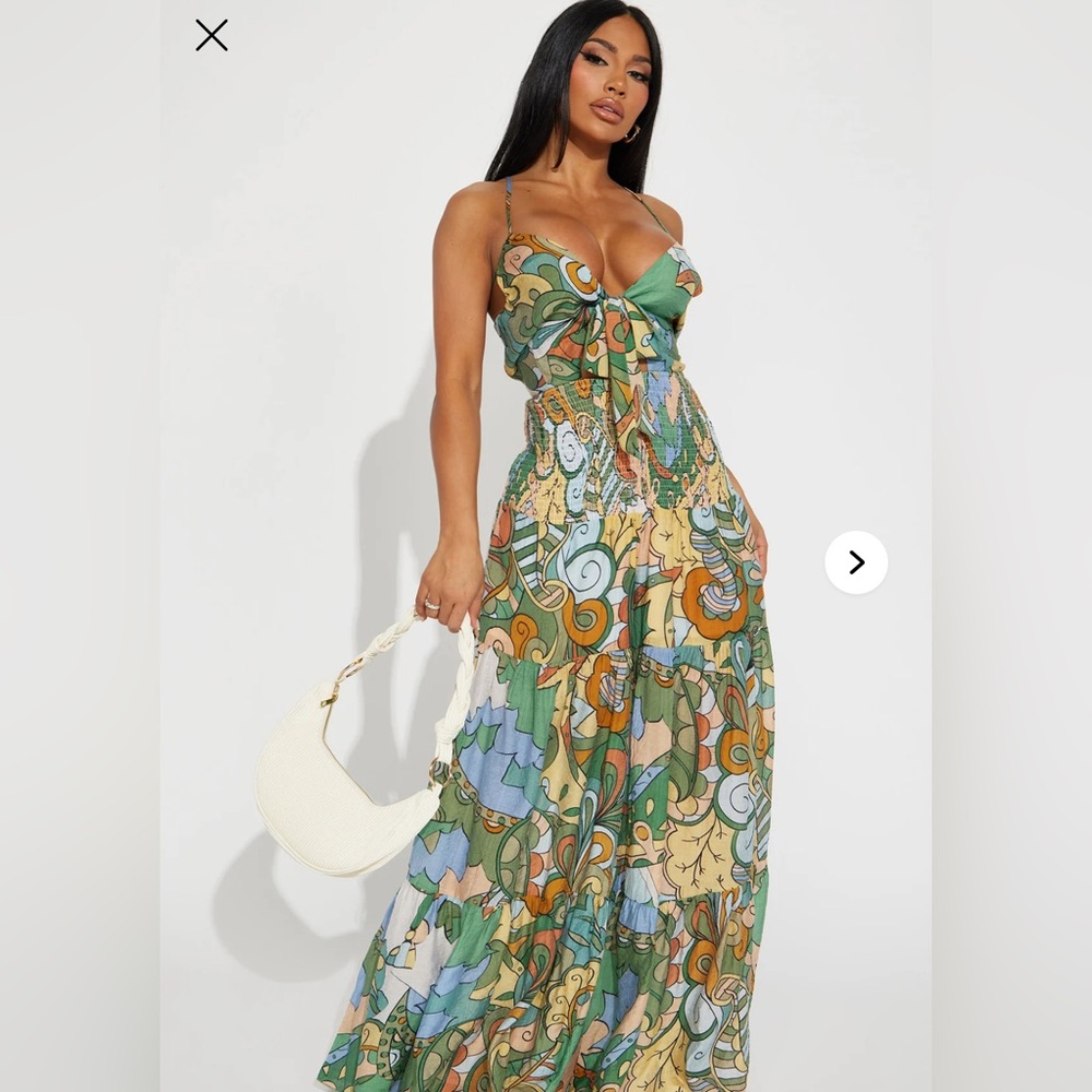 Gently Worn Colorful Bohemian Jumpsuit